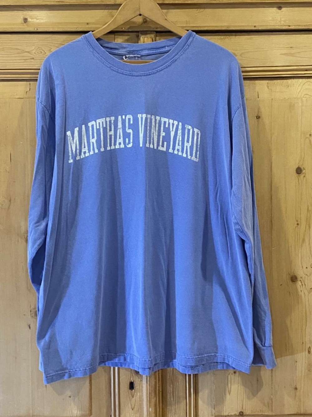 Vintage Martha's Vineyard Long-Sleeve Cotton Tee